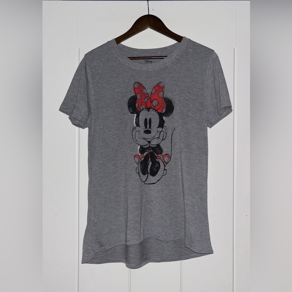 Disney Minnie Mouse Women XL Tee Shirt Short Sleeve Summer Vacation